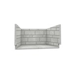 Classic Moulded Refractory Brick Panels