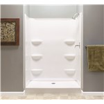 ACR WALL SURROUND 48X34X69 WHT