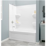 ACR TUB 60X30X16 LH WHT