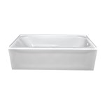 ACR TUB 60X30X16 RH WHT