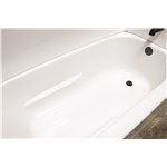 ACR TUB 60X30X16 RH WHT