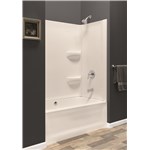 60X30X59 TUB WALL BISCUIT