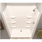 ACR SHOWER PAN 48X30 WHT