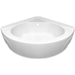 ACR CORNER TUB 54X54X19.5 WHT