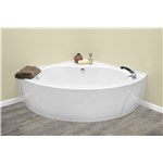 ACR CORNER TUB 54X54X19.5 WHT