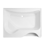 ACR GARDEN TUB W/ STEP WHT