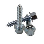 #8 x .75" Zinc Hex Head Screw 50 pack