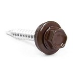 SCREW 1" BROWN  500 /PK