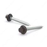 #8 x 1" Black Hex Head Screw 50 pack