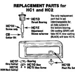 Replacement Pivot Pin Set