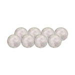 4” CANNON BALL, 8 PC SET- WHITE