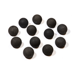 2" Cannon Ball, 12pc Set-Black