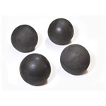 6” CANNON BALL, 4 PC SET- GREY