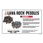 Black Volcanic Rock 10lbs