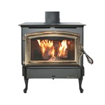 Model 21 Wood Stove - Gold Door